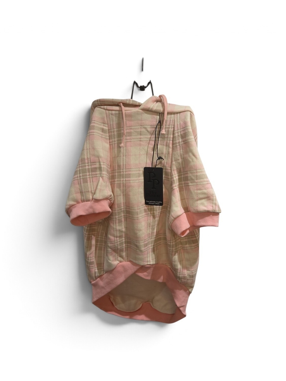 Rocky II Plaid Organic Cotton Blend Dog Hoodie
Pet Passion